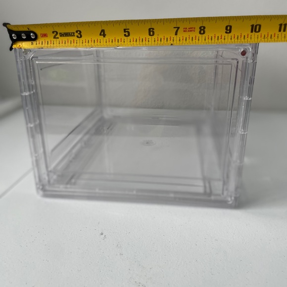 Acrylic Shoe Box Storage with Magnetic Doors/Stackable - Picture 6 of 7